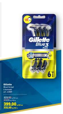 Gillette Blue3 Plus