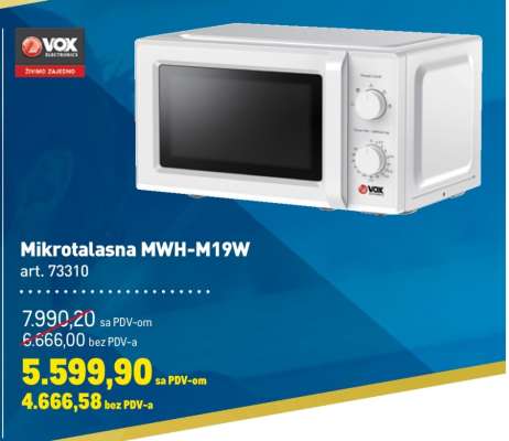 Mikrotalasna MWH-M19W