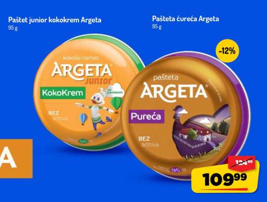 PAŠTETA ARGETA