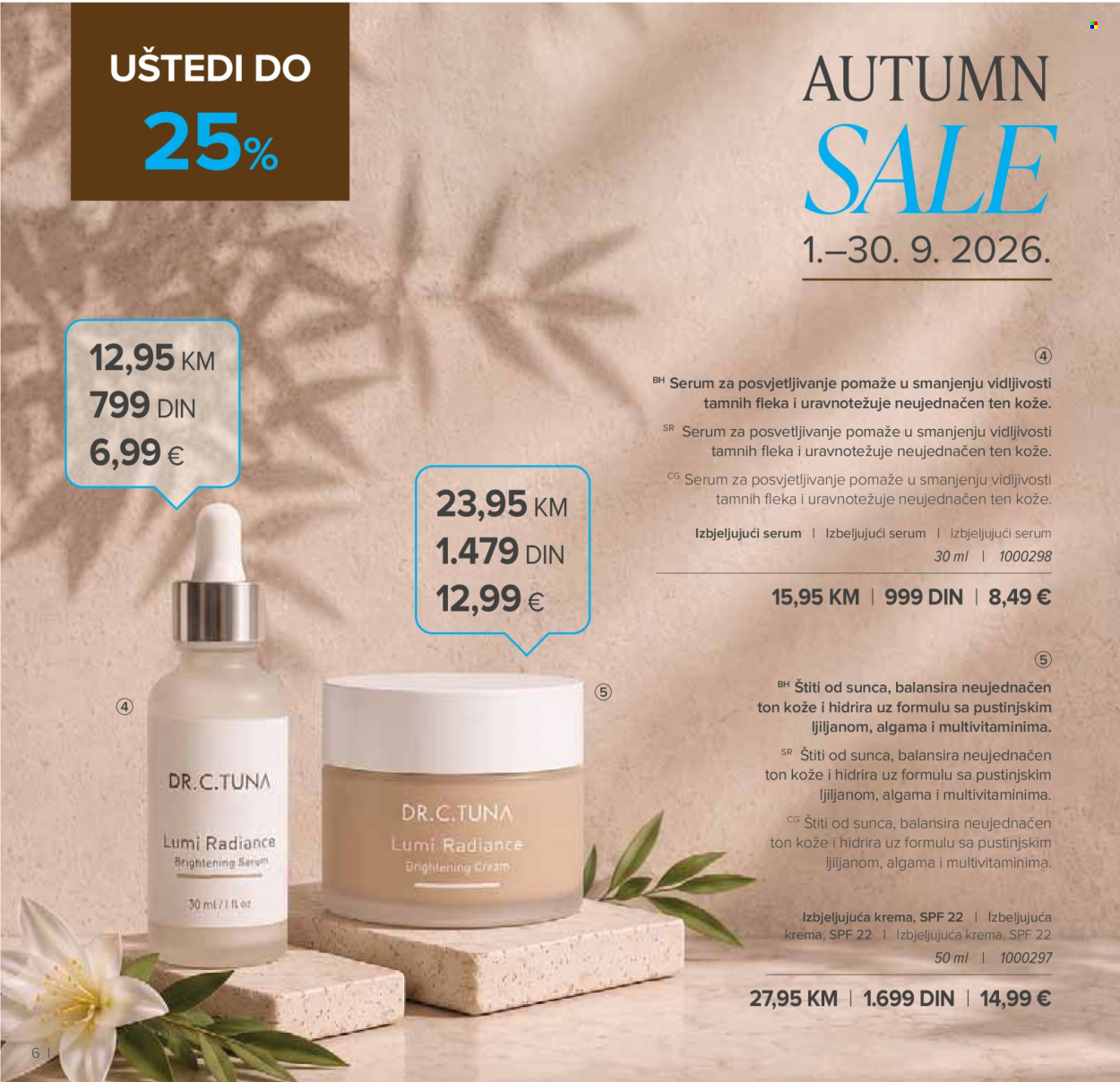 Farmasi katalog  - 01.09.2026 - 31.10.2026. Stranica 6