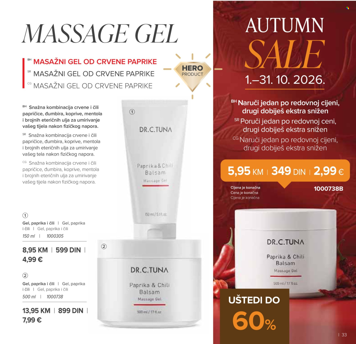 Farmasi katalog  - 01.09.2026 - 31.10.2026. Stranica 33