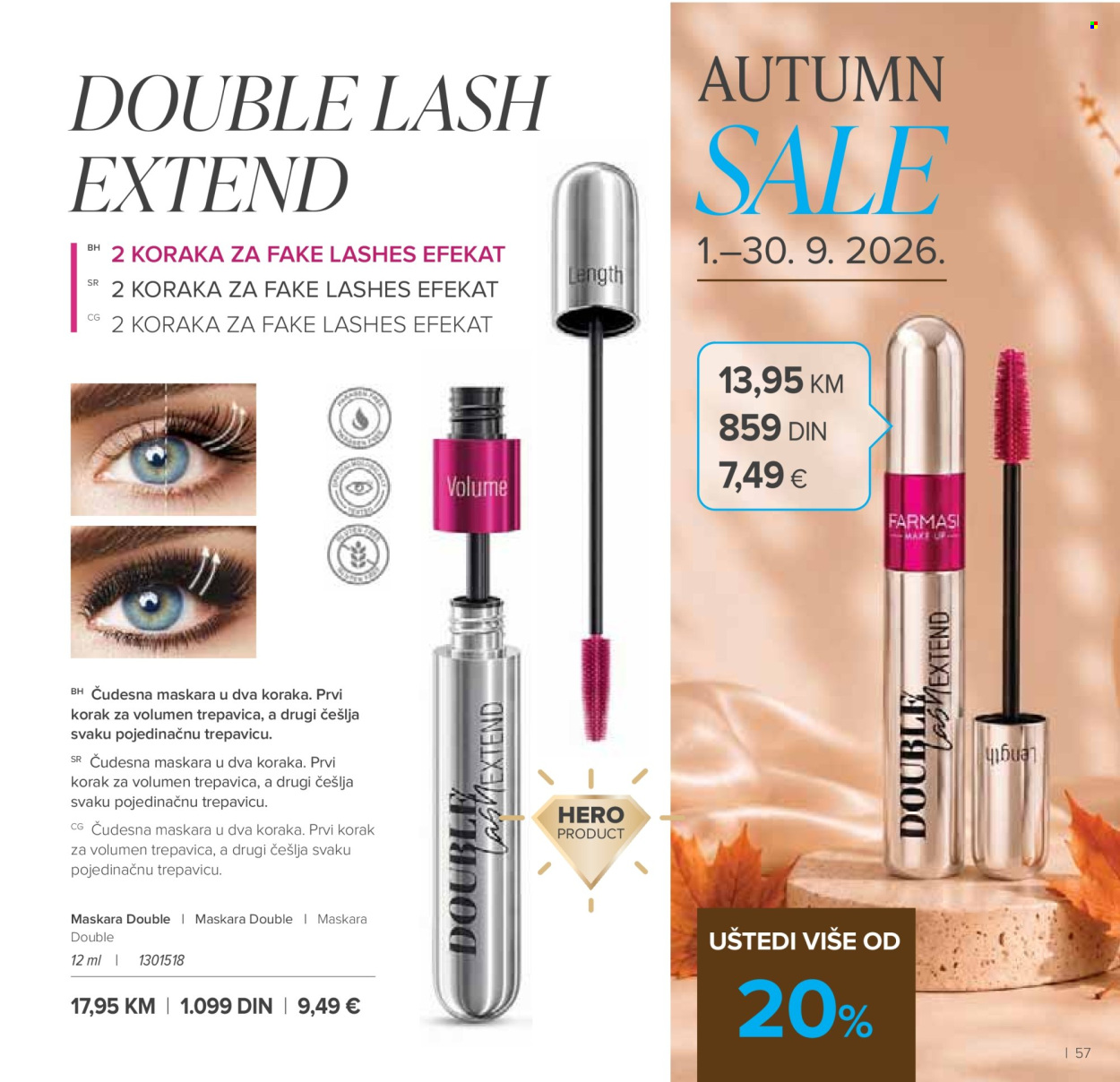 Farmasi katalog  - 01.09.2026 - 31.10.2026. Stranica 57