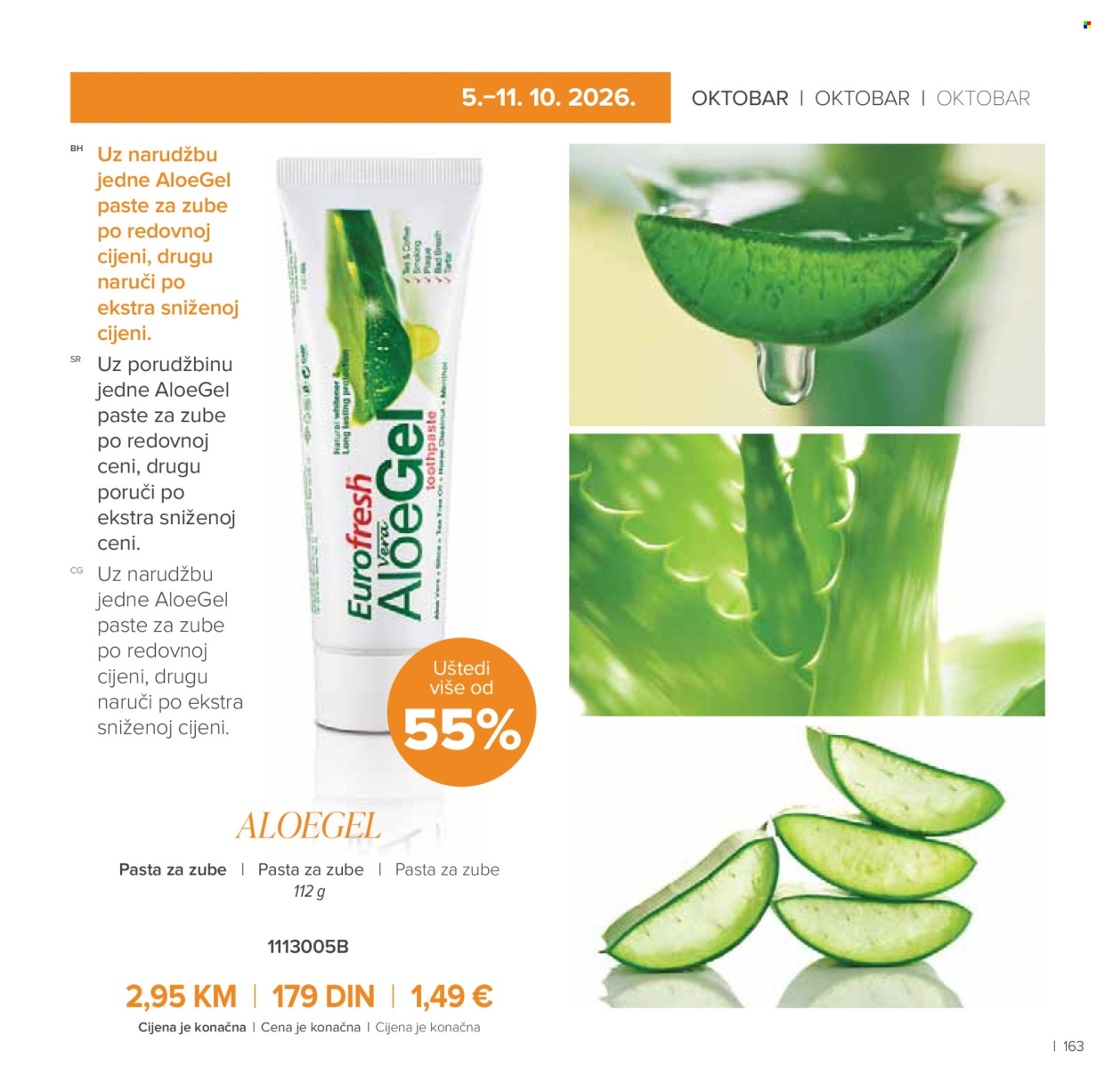 Farmasi katalog  - 01.09.2026 - 31.10.2026. Stranica 163