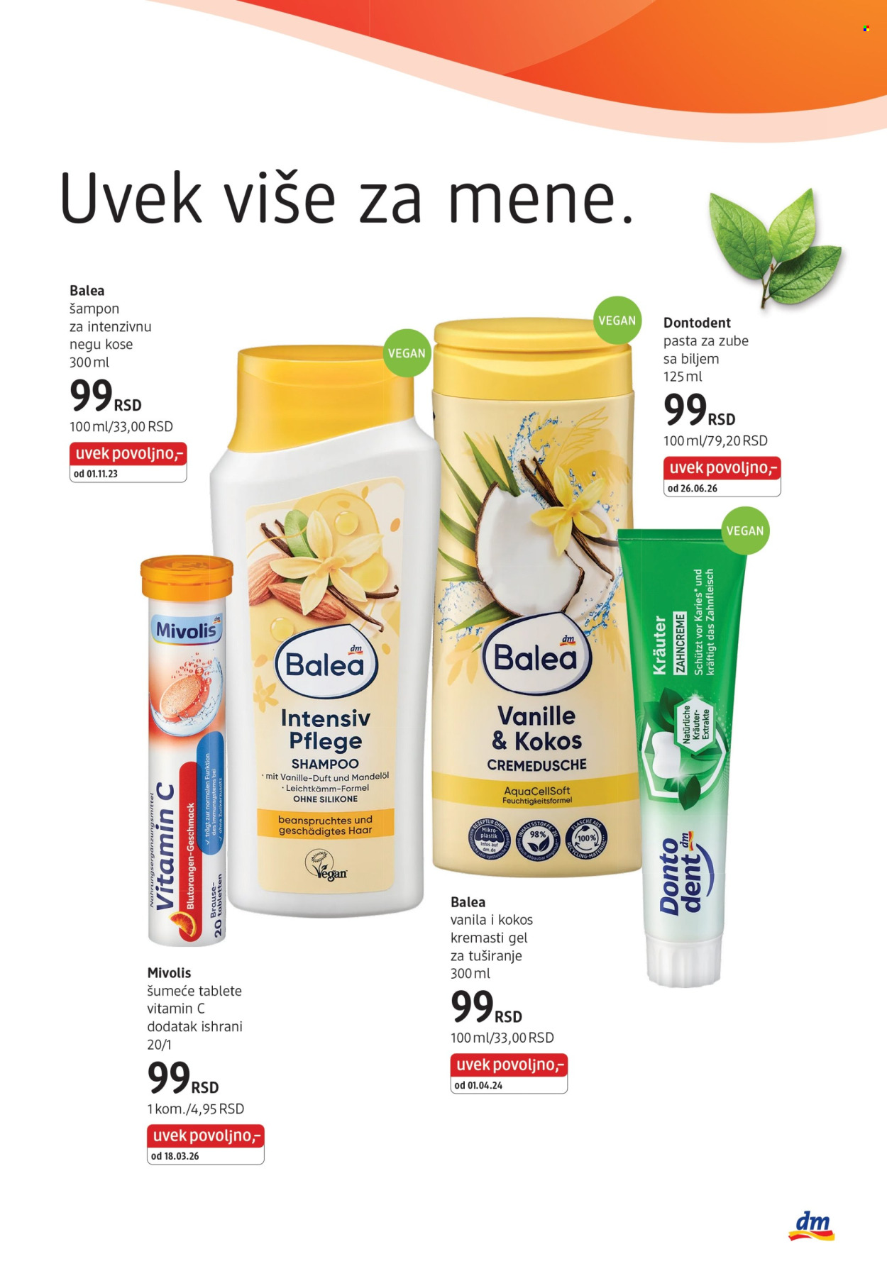dm drogerie katalog  - 01.09.2026 - 30.09.2026. Stranica 3