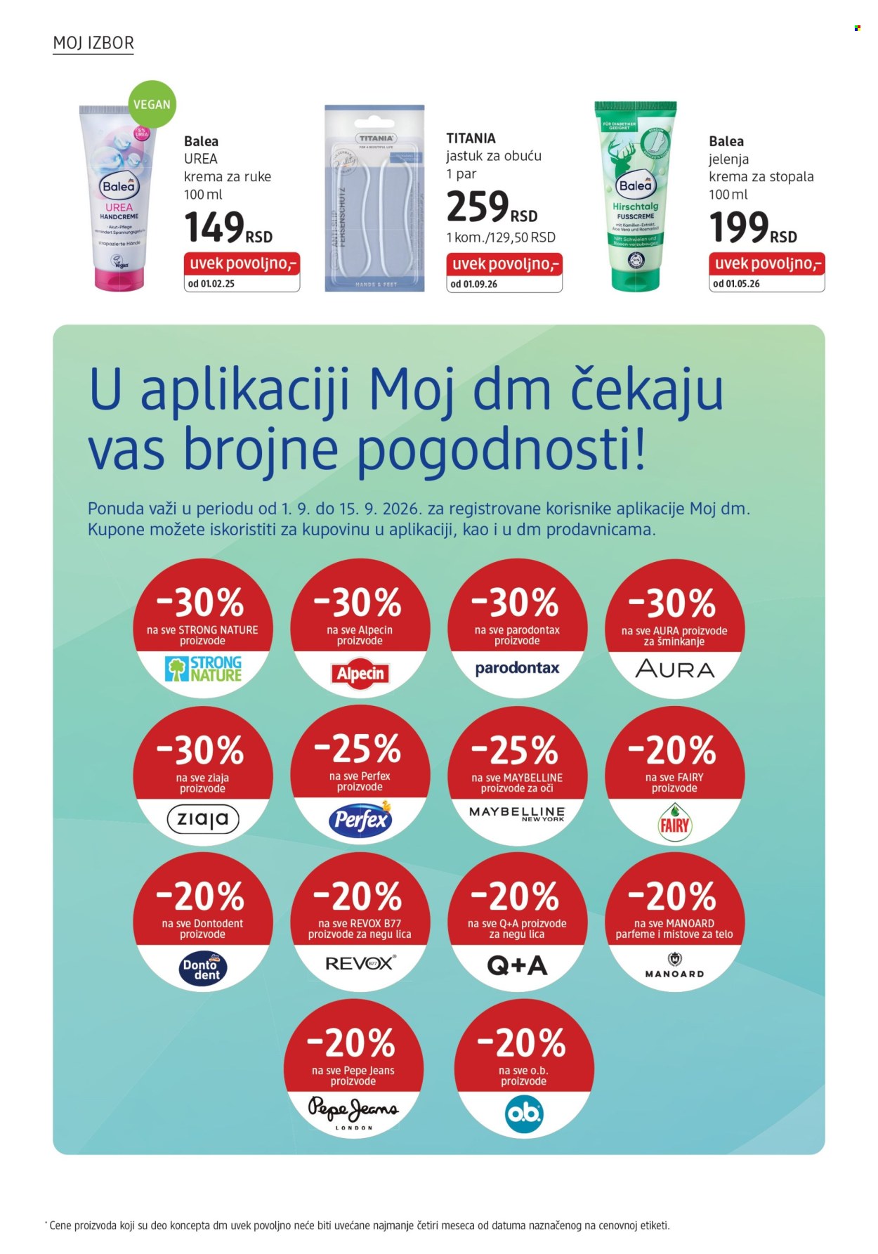 dm drogerie katalog  - 01.09.2026 - 30.09.2026. Stranica 28