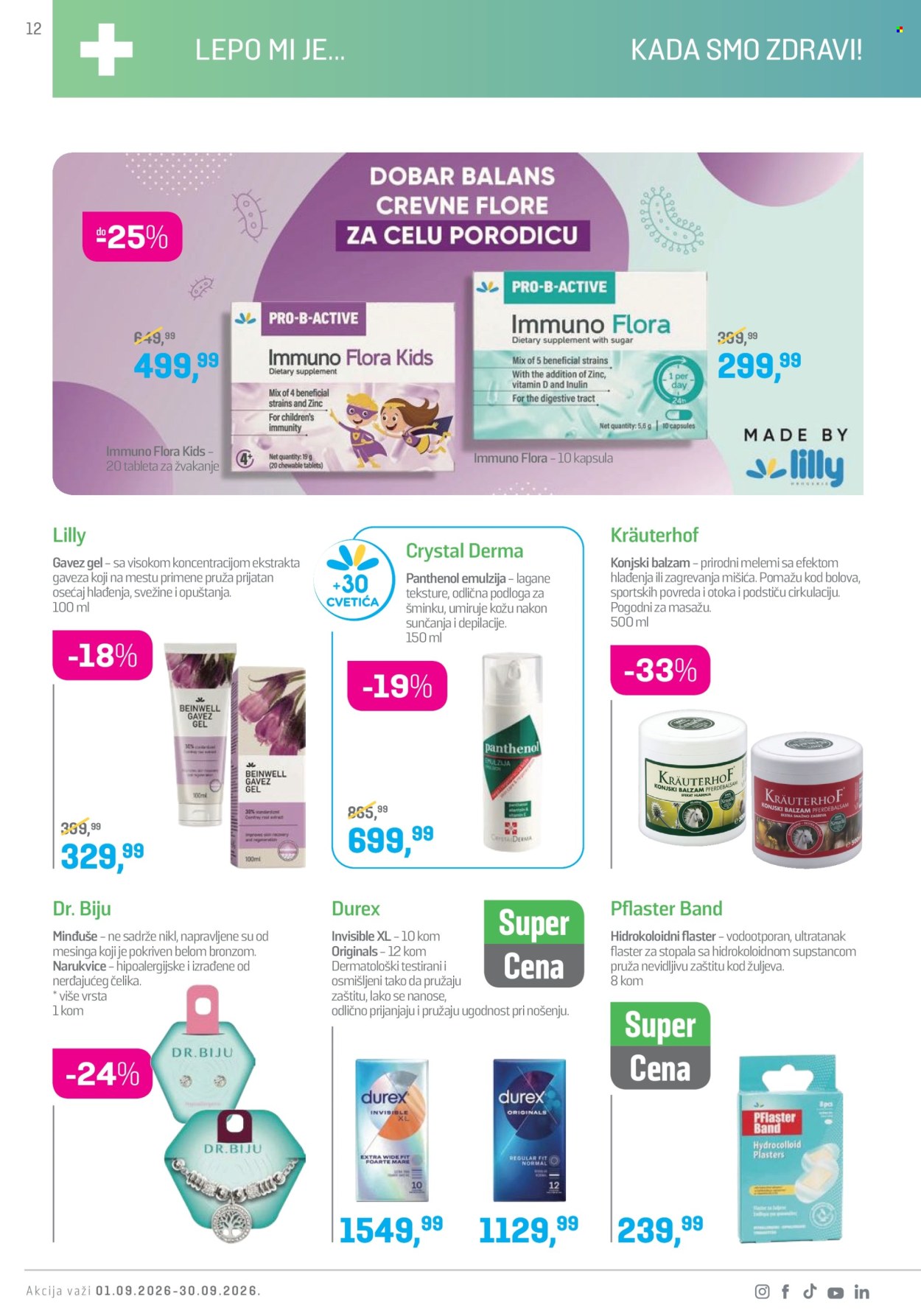 Lilly Drogerie katalog  - 01.09.2026 - 30.09.2026. Stranica 12