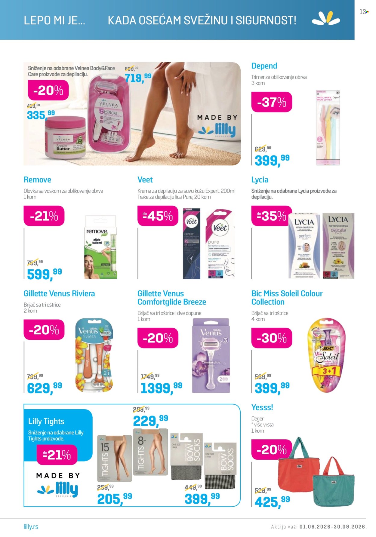 Lilly Drogerie katalog  - 01.09.2026 - 30.09.2026. Stranica 13