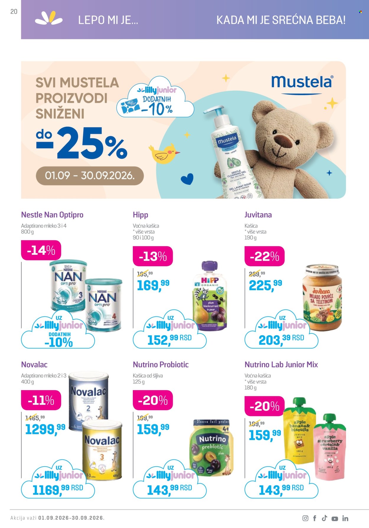Lilly Drogerie katalog  - 01.09.2026 - 30.09.2026. Stranica 20