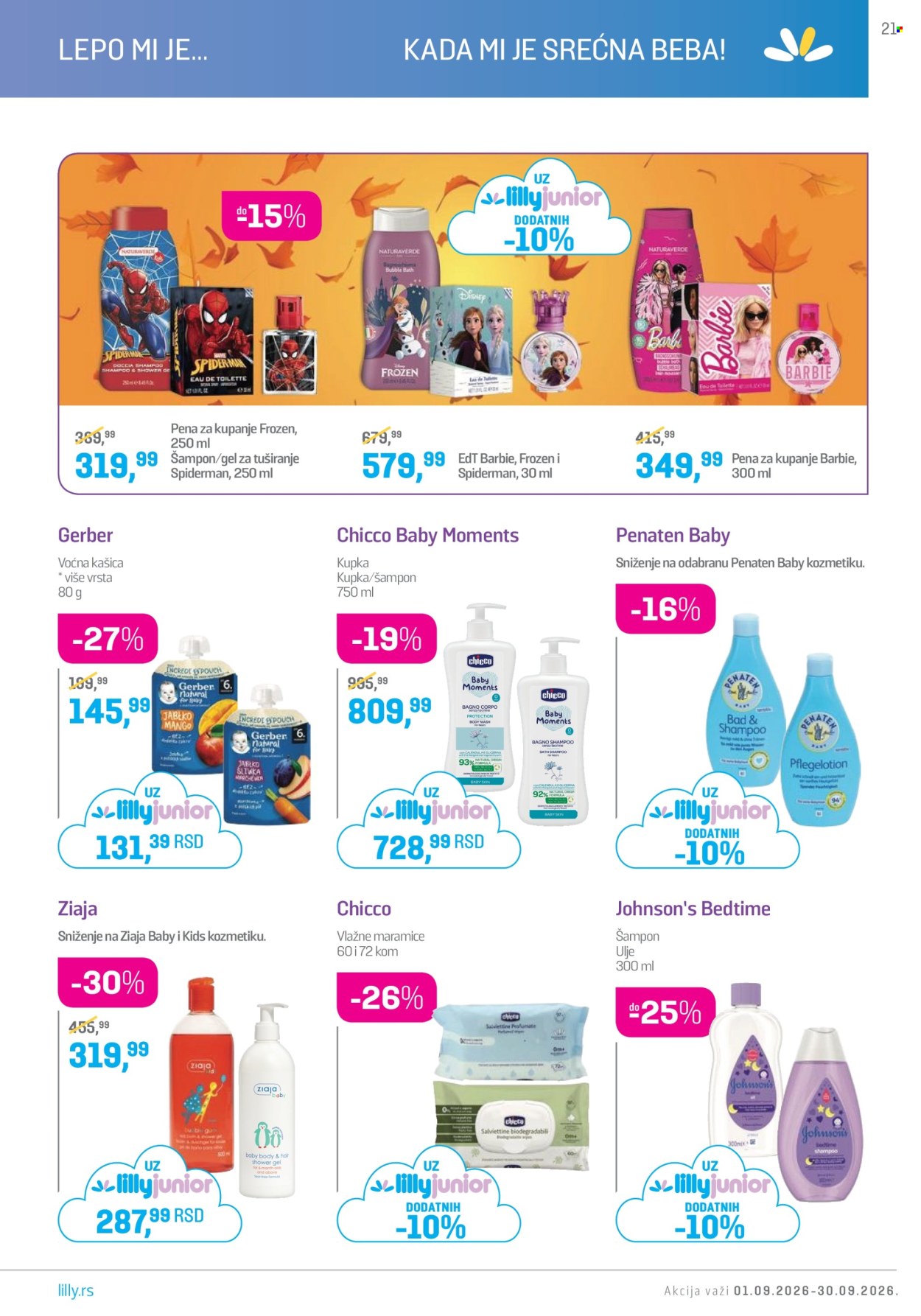 Lilly Drogerie katalog  - 01.09.2026 - 30.09.2026. Stranica 21