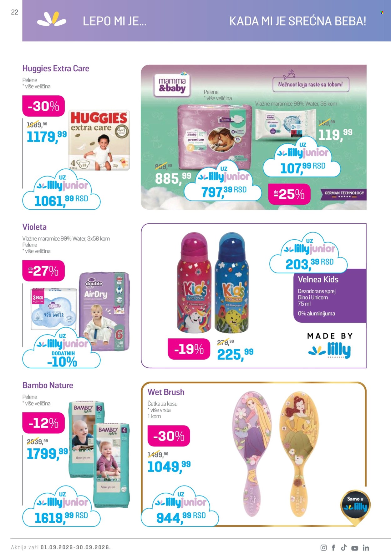 Lilly Drogerie katalog  - 01.09.2026 - 30.09.2026. Stranica 22