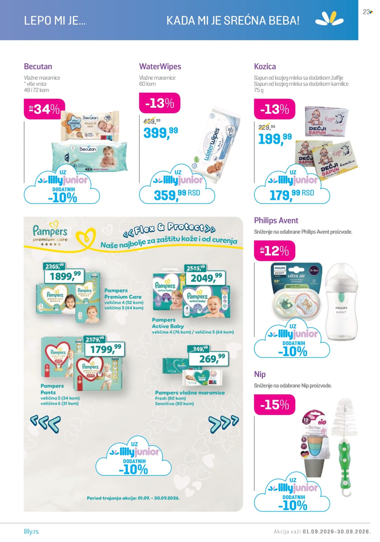 Lilly Drogerie katalog  - 01.09.2026 - 30.09.2026. Stranica 23