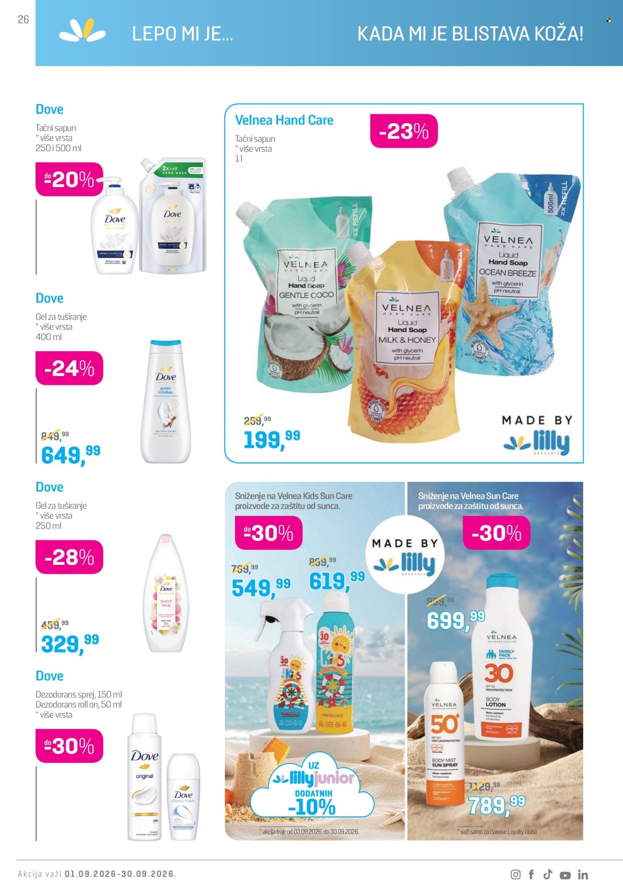 Lilly Drogerie katalog  - 01.09.2026 - 30.09.2026. Stranica 26