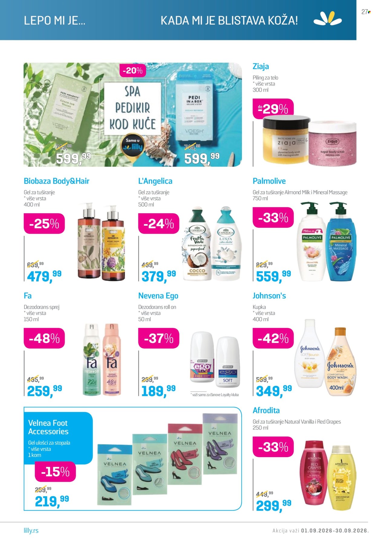 Lilly Drogerie katalog  - 01.09.2026 - 30.09.2026. Stranica 27