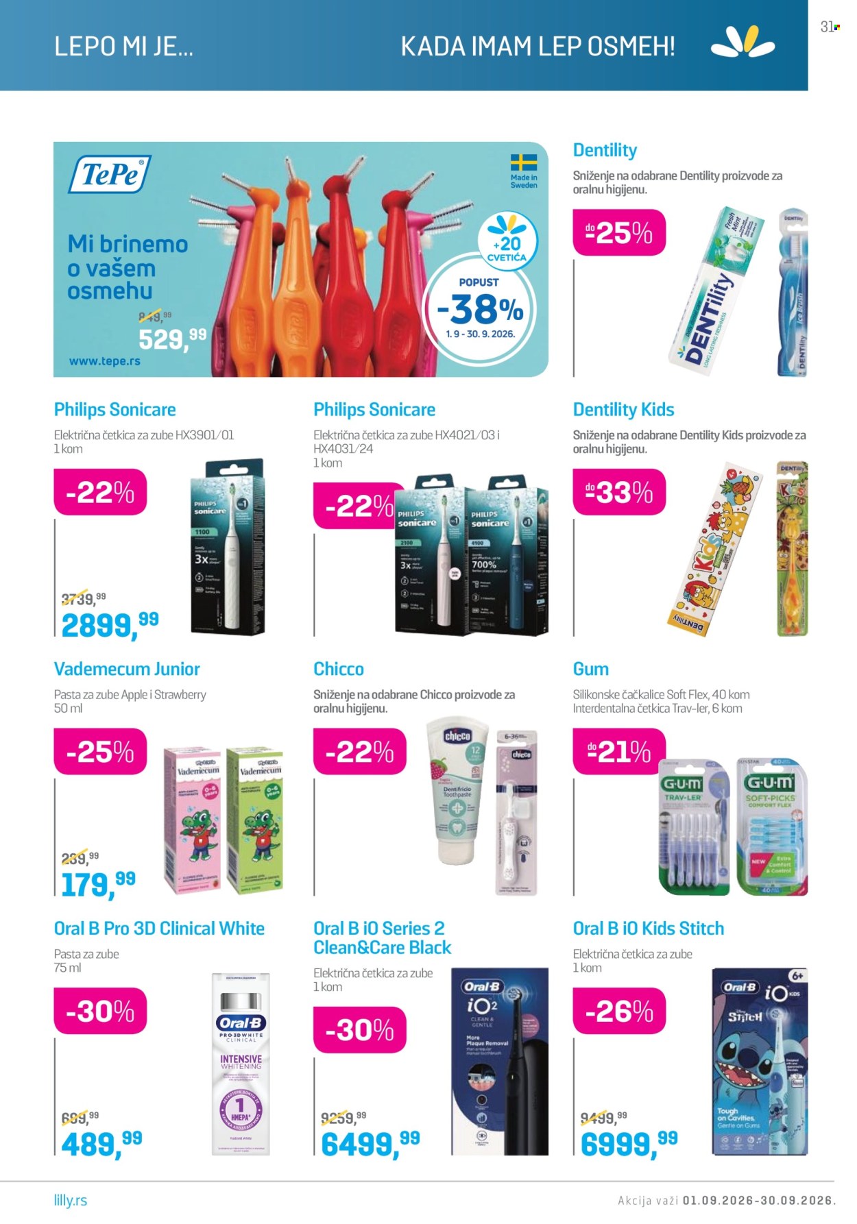 Lilly Drogerie katalog  - 01.09.2026 - 30.09.2026. Stranica 31