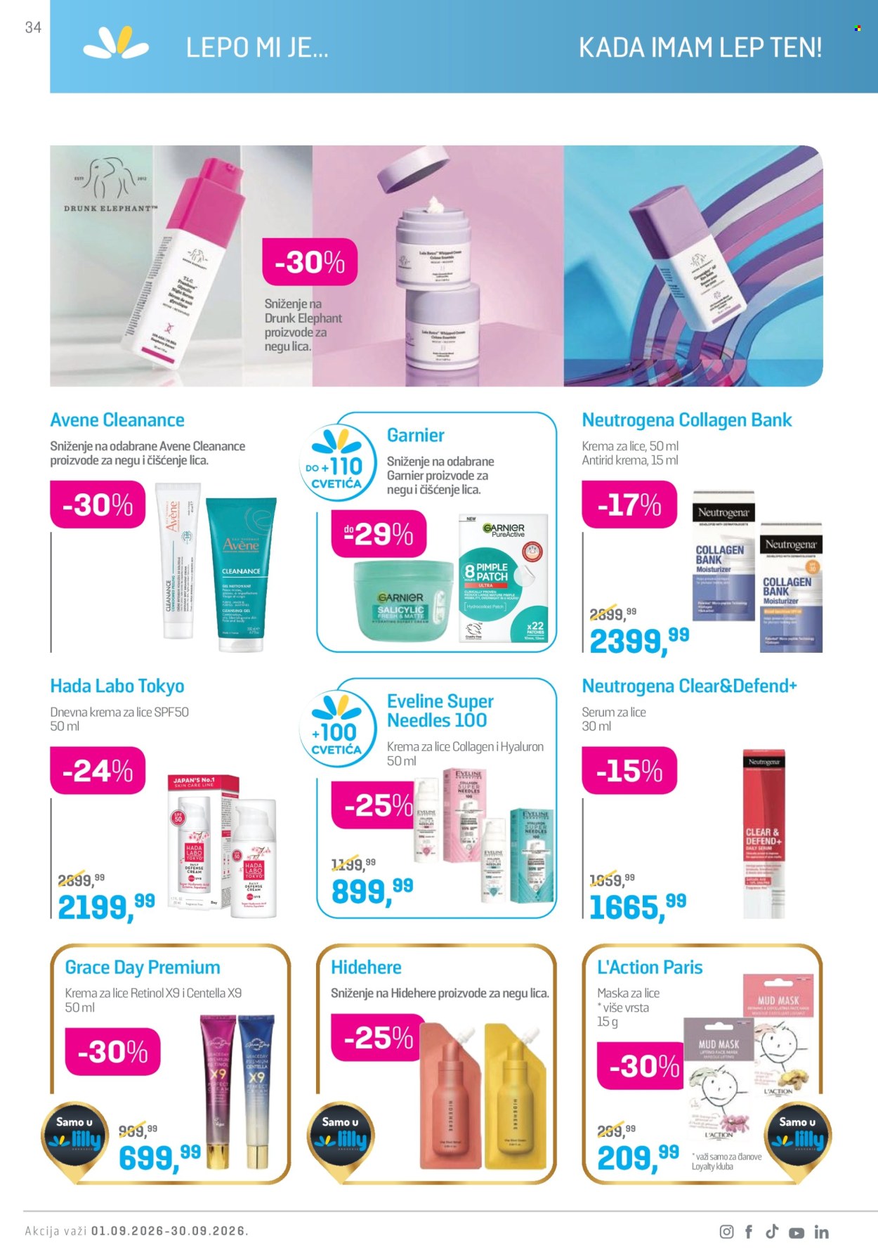 Lilly Drogerie katalog  - 01.09.2026 - 30.09.2026. Stranica 34