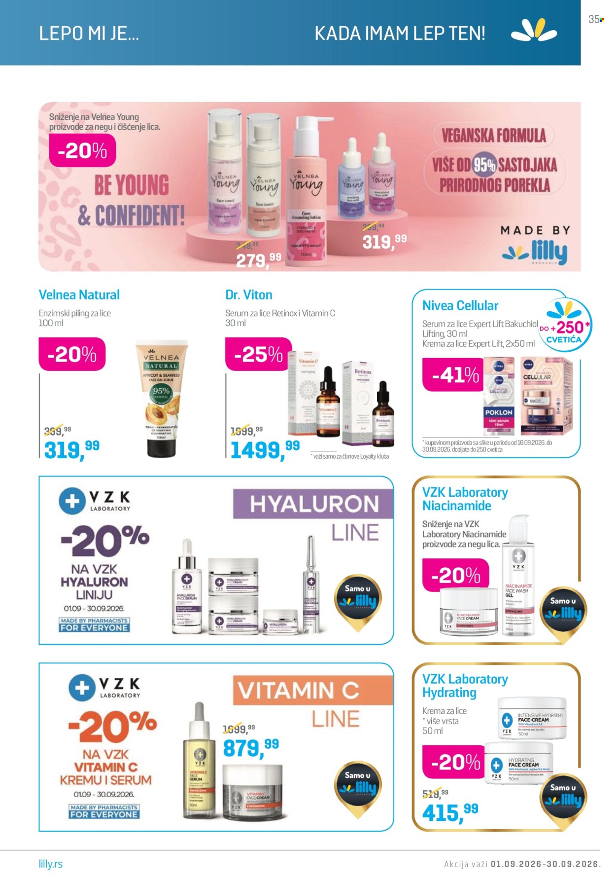 Lilly Drogerie katalog  - 01.09.2026 - 30.09.2026. Stranica 35