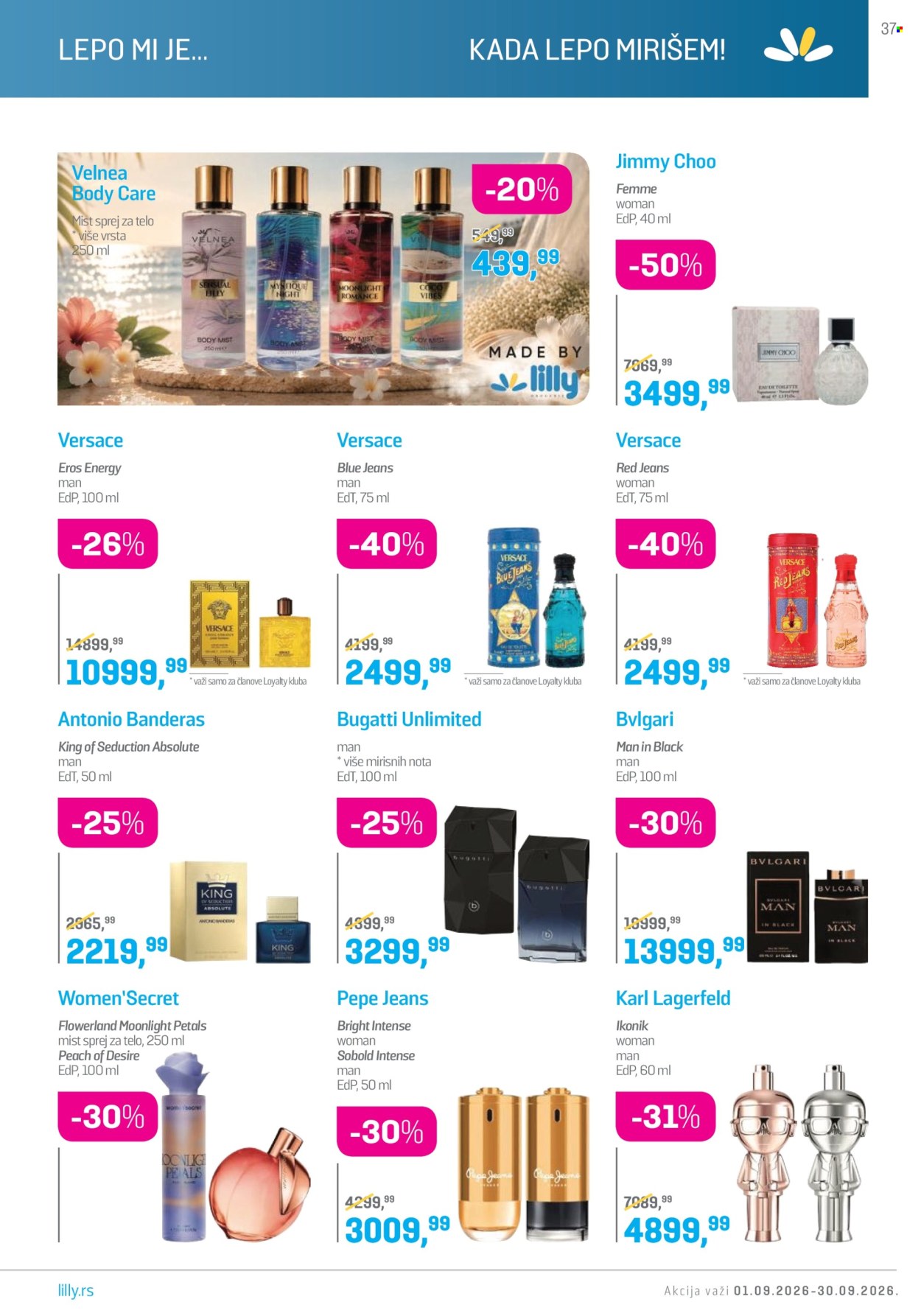Lilly Drogerie katalog  - 01.09.2026 - 30.09.2026. Stranica 37