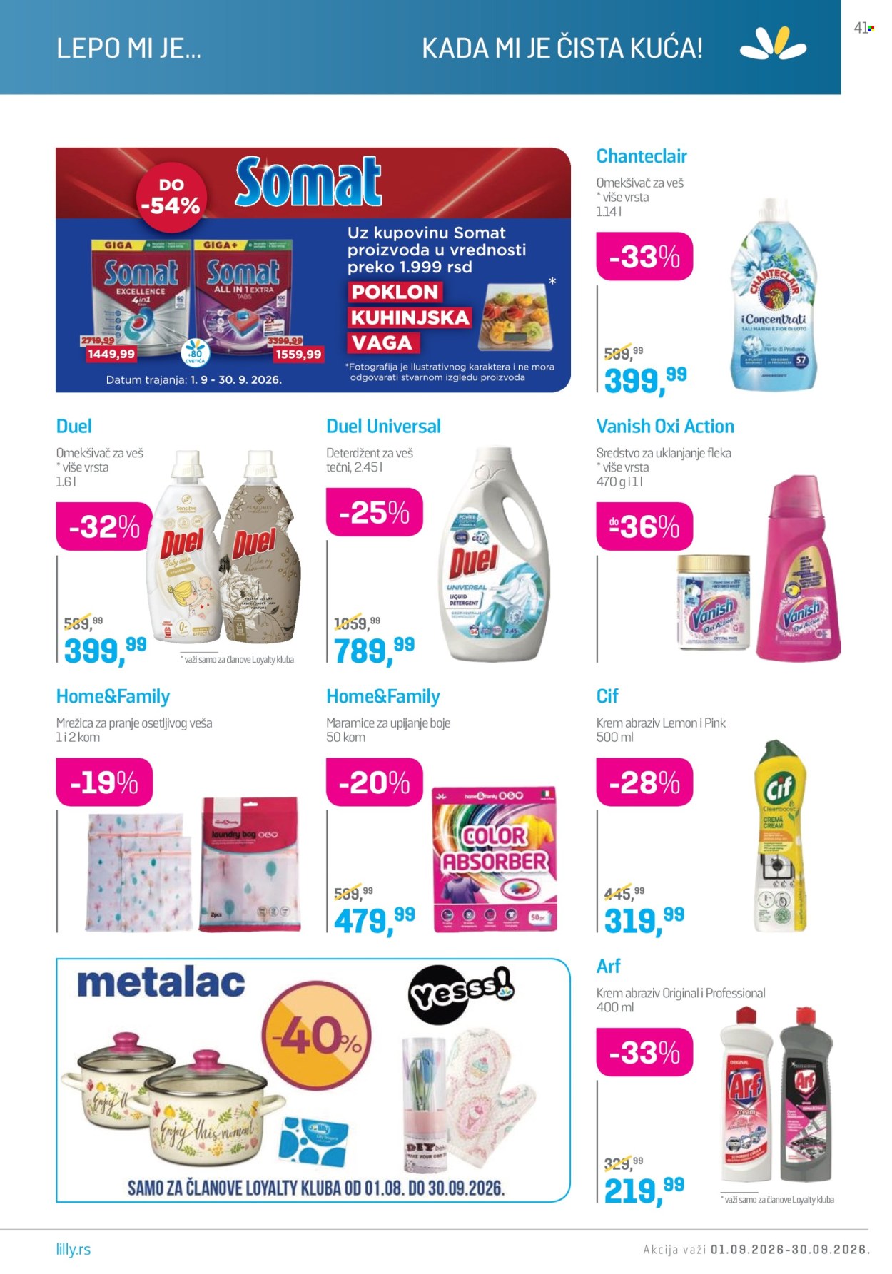 Lilly Drogerie katalog  - 01.09.2026 - 30.09.2026. Stranica 41