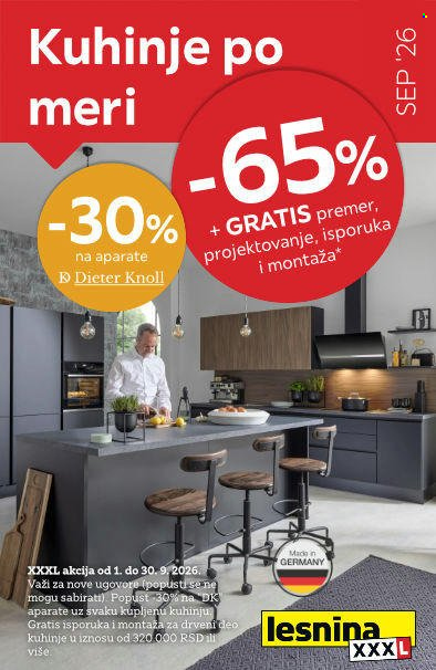 Lesnina XXXL katalog  - 01.09.2026 - 30.09.2026. Stranica 6