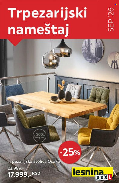 Lesnina XXXL katalog  - 01.09.2026 - 30.09.2026. Stranica 10
