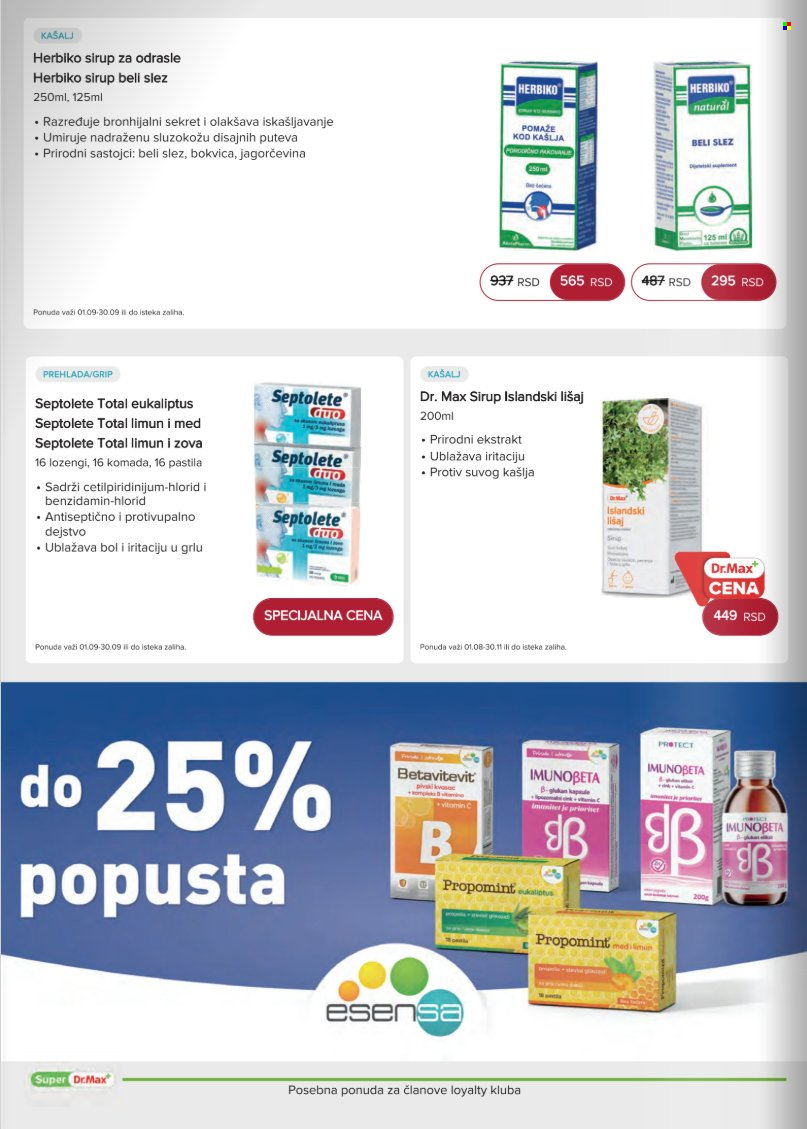 Dr.Max katalog  - 01.09.2026 - 30.09.2026. Stranica 8