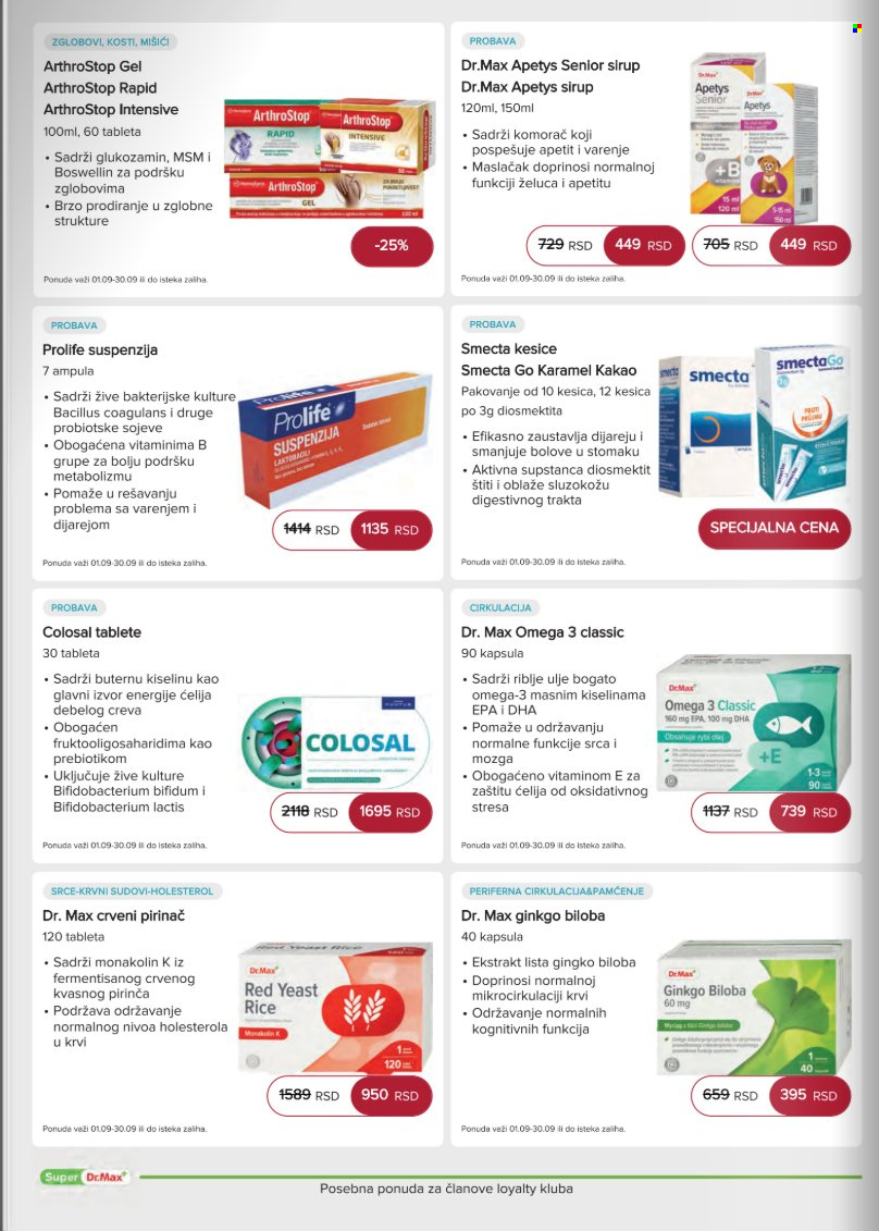 Dr.Max katalog  - 01.09.2026 - 30.09.2026. Stranica 14