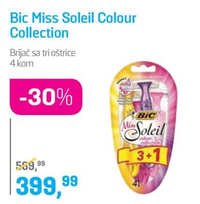 Bic Miss Soleil Colour Collection