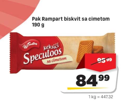 Pak Rampart biskvit sa cimetom 190 g