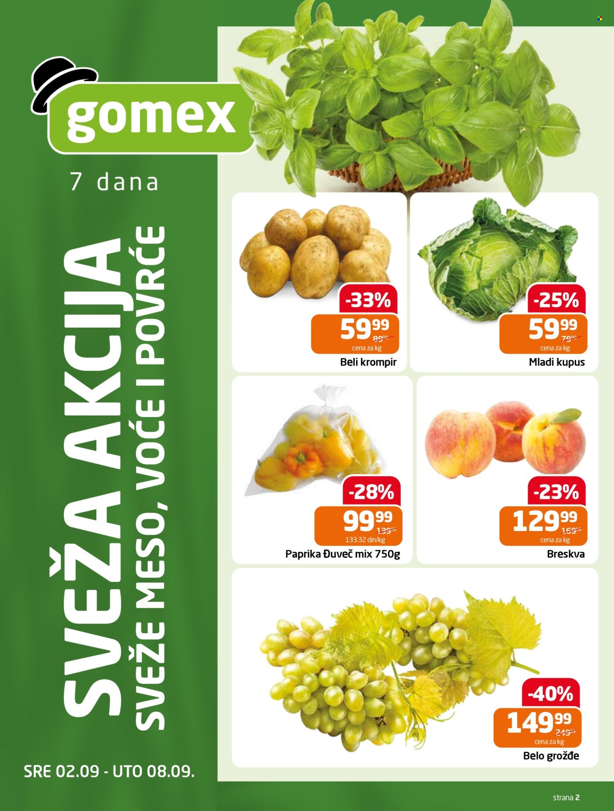 Gomex katalog  - 02.09.2026 - 15.09.2026. Stranica 2