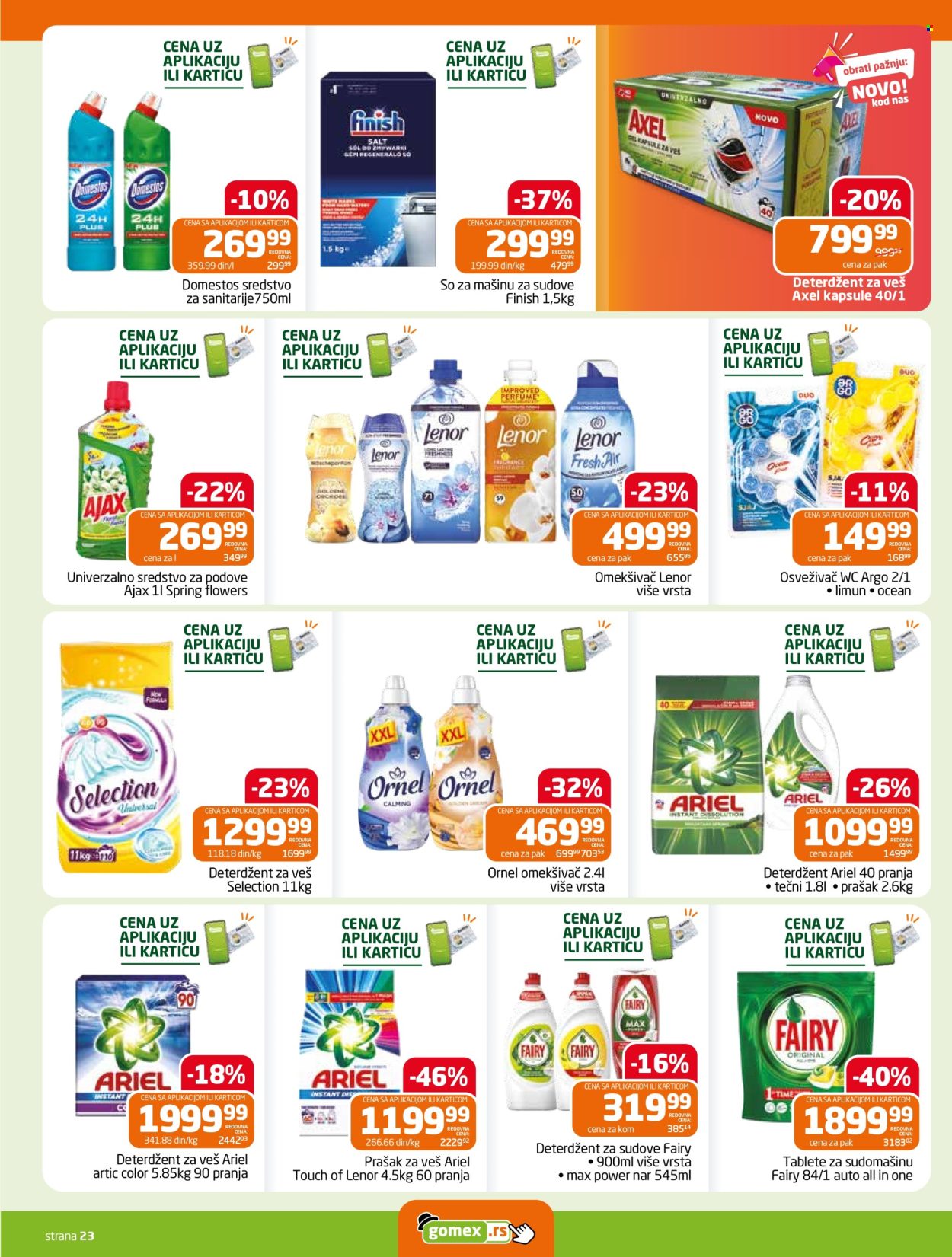 Gomex katalog  - 02.09.2026 - 15.09.2026. Stranica 23