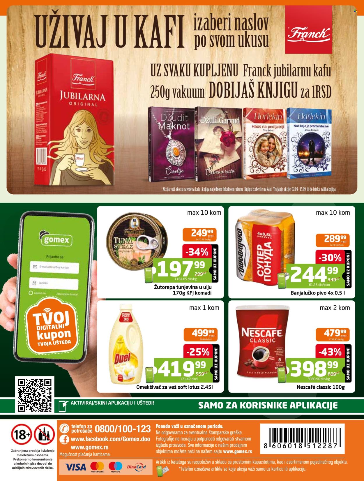 Gomex katalog  - 02.09.2026 - 15.09.2026. Stranica 28