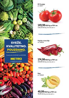 Metro - SVEŽE. KVALITETNO. POUZDANO