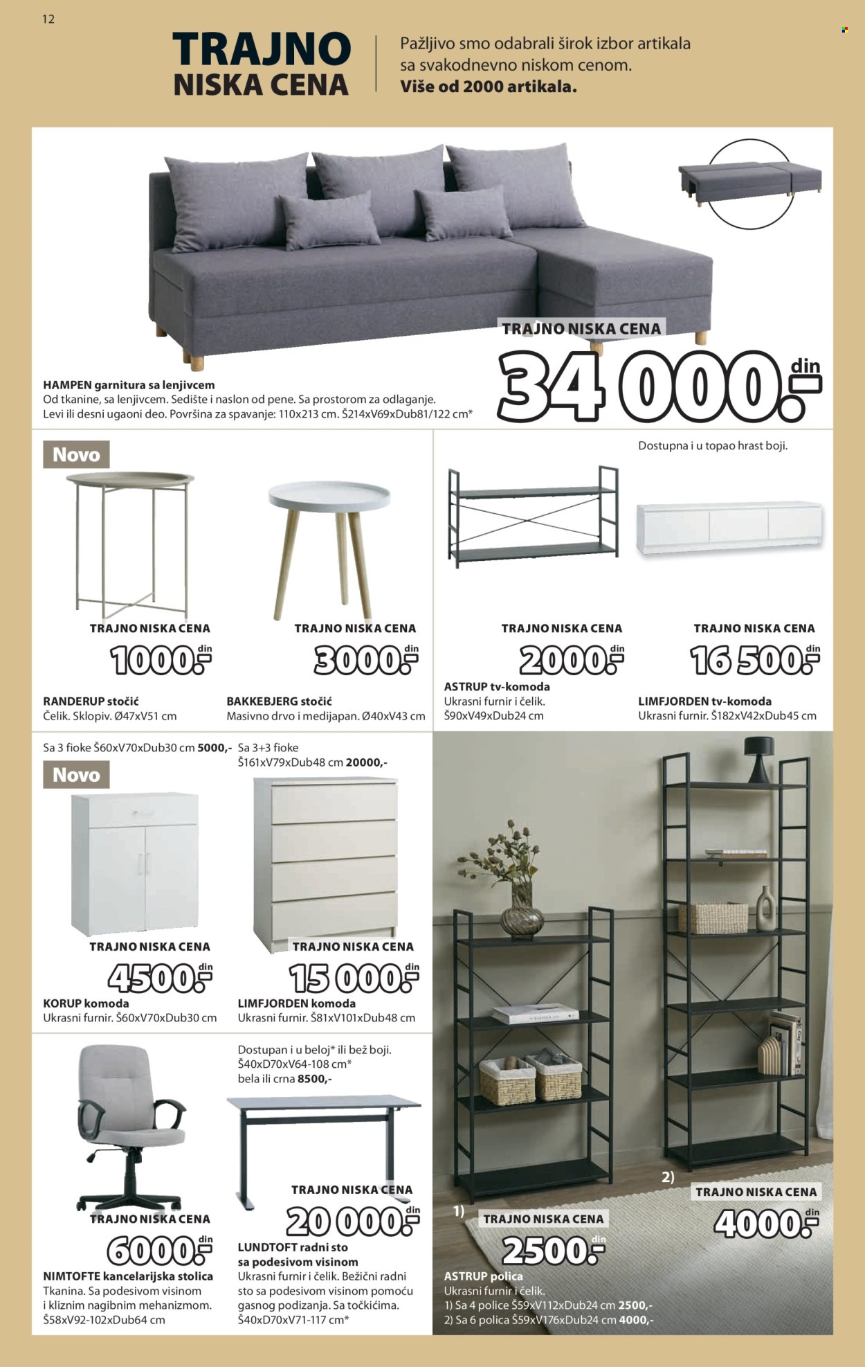 JYSK katalog  - 02.09.2026 - 08.09.2026. Stranica 12