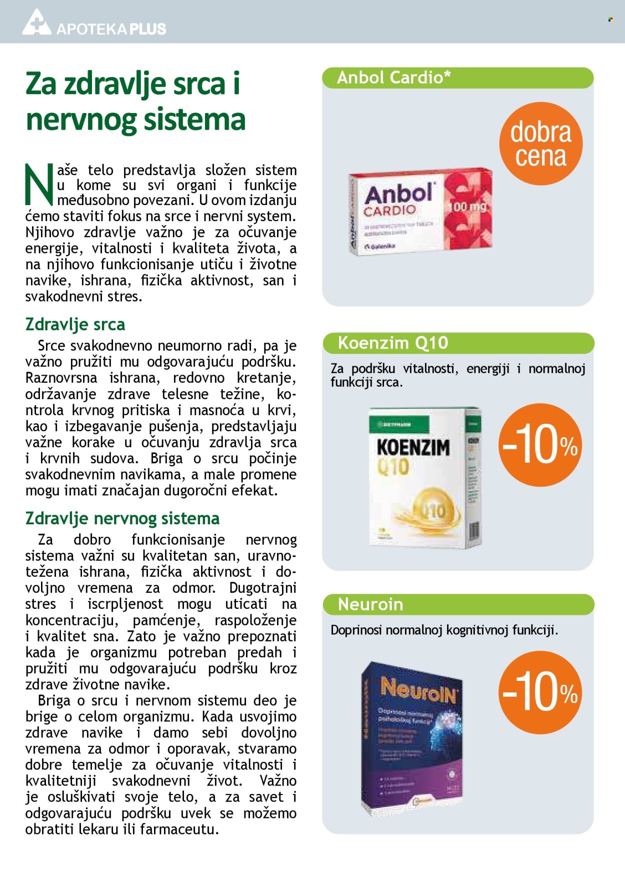 Apoteka Plus katalog  - 01.09.2026 - 30.09.2026. Stranica 6