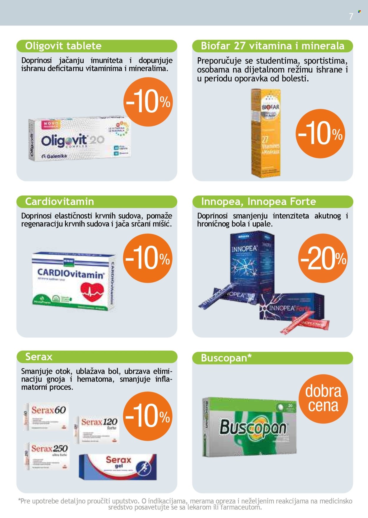 Apoteka Plus katalog  - 01.09.2026 - 30.09.2026. Stranica 7