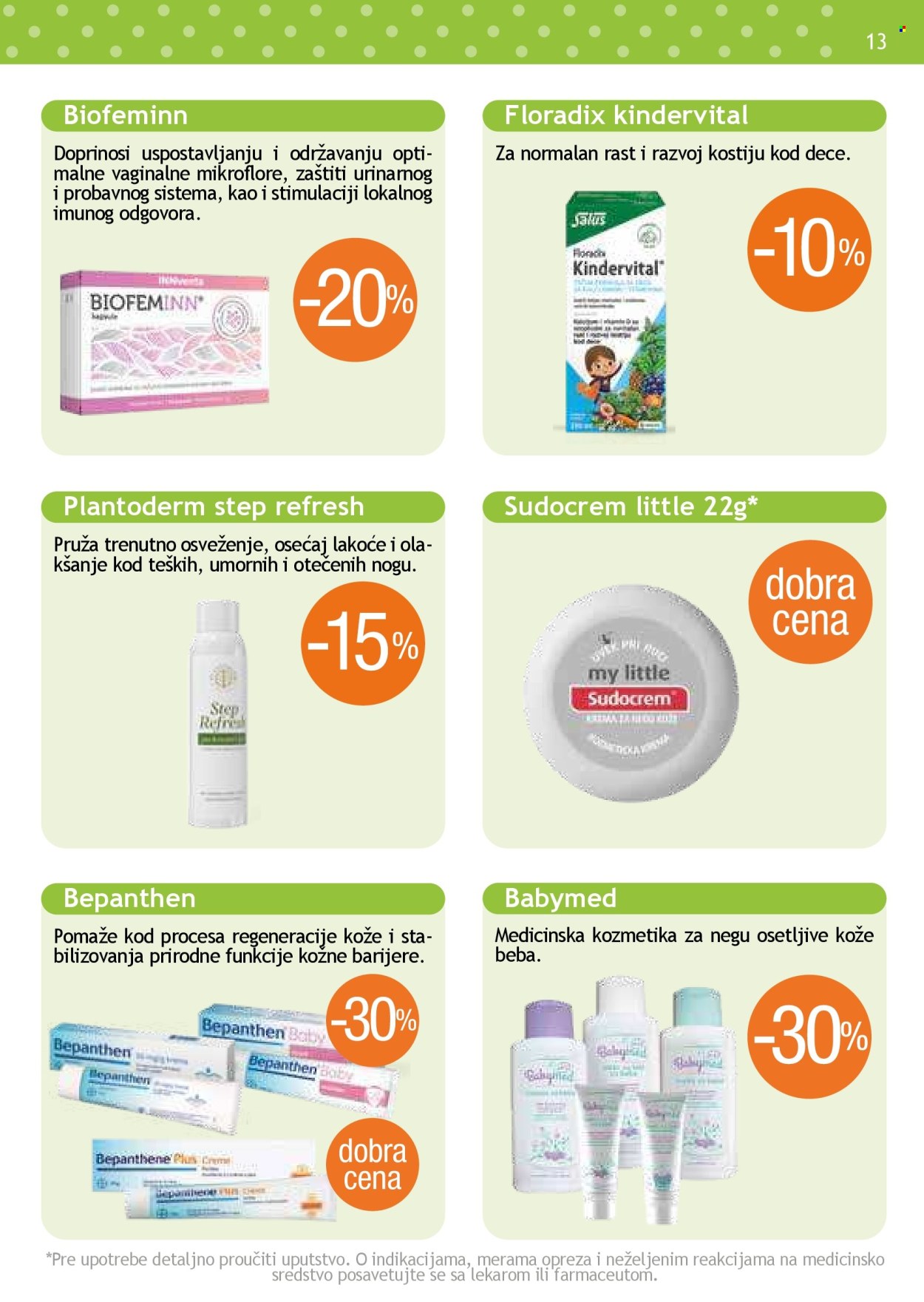 Apoteka Plus katalog  - 01.09.2026 - 30.09.2026. Stranica 13