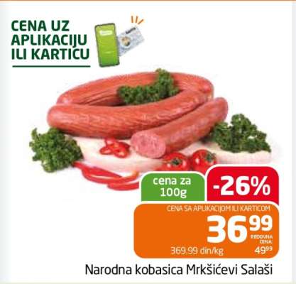 Narodna kobasica Mrkšićevi salaši