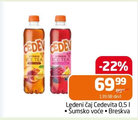 Ledeni čaj Cedevita 0,5 l