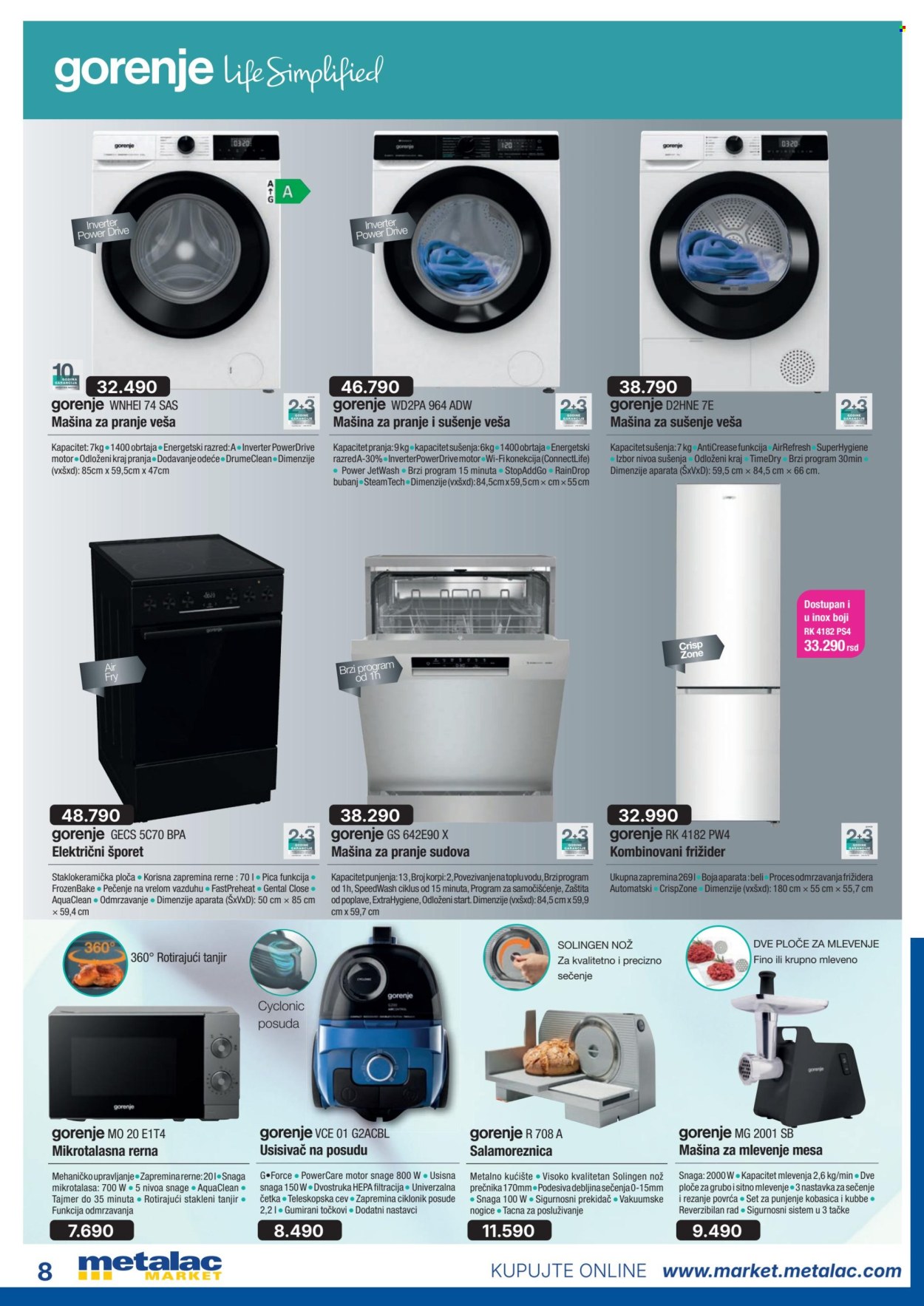 Metalac Market katalog  - 01.09.2026 - 30.09.2026. Stranica 8