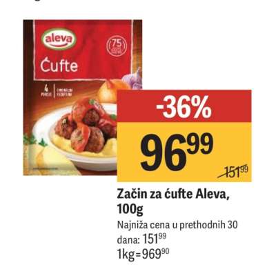 Začin za ćufte Aleva 100g
