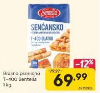 Brašno pšenično T-400 Sentella