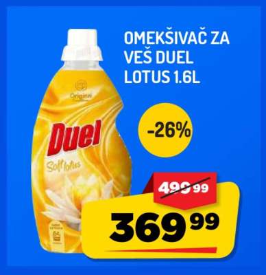 Omekšivač za veš Duel lotus 1,6l