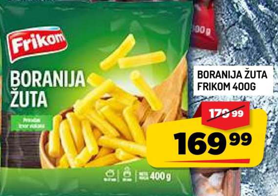 Boranija žuta Frikom 400g