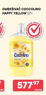 OMEKŠIVAČ COCCOLINO HAPPY YELLOW 1.7 l
