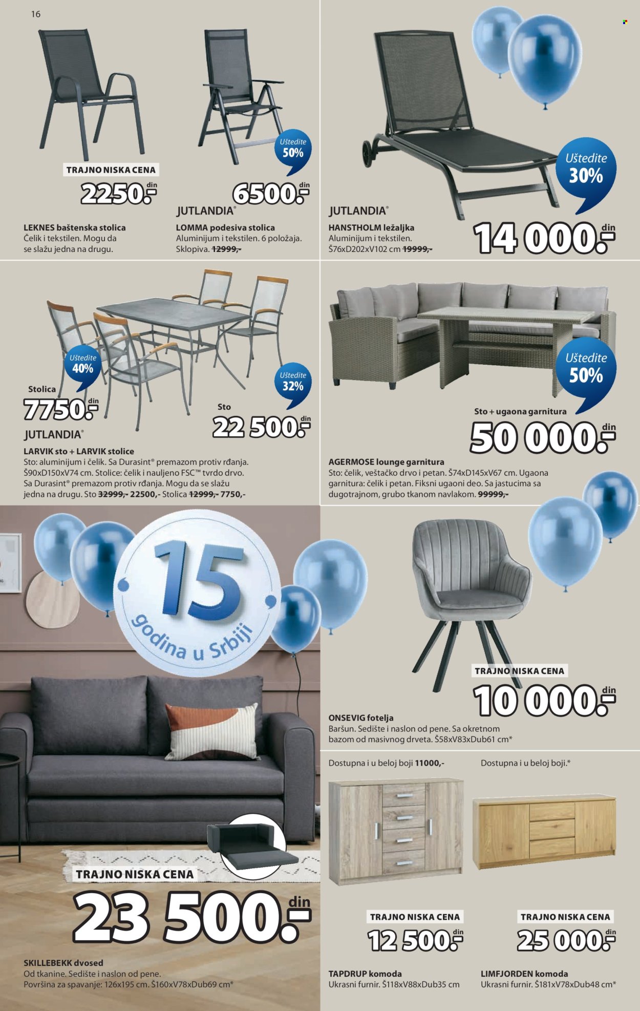 JYSK katalog  - 09.09.2026 - 13.10.2026. Stranica 16