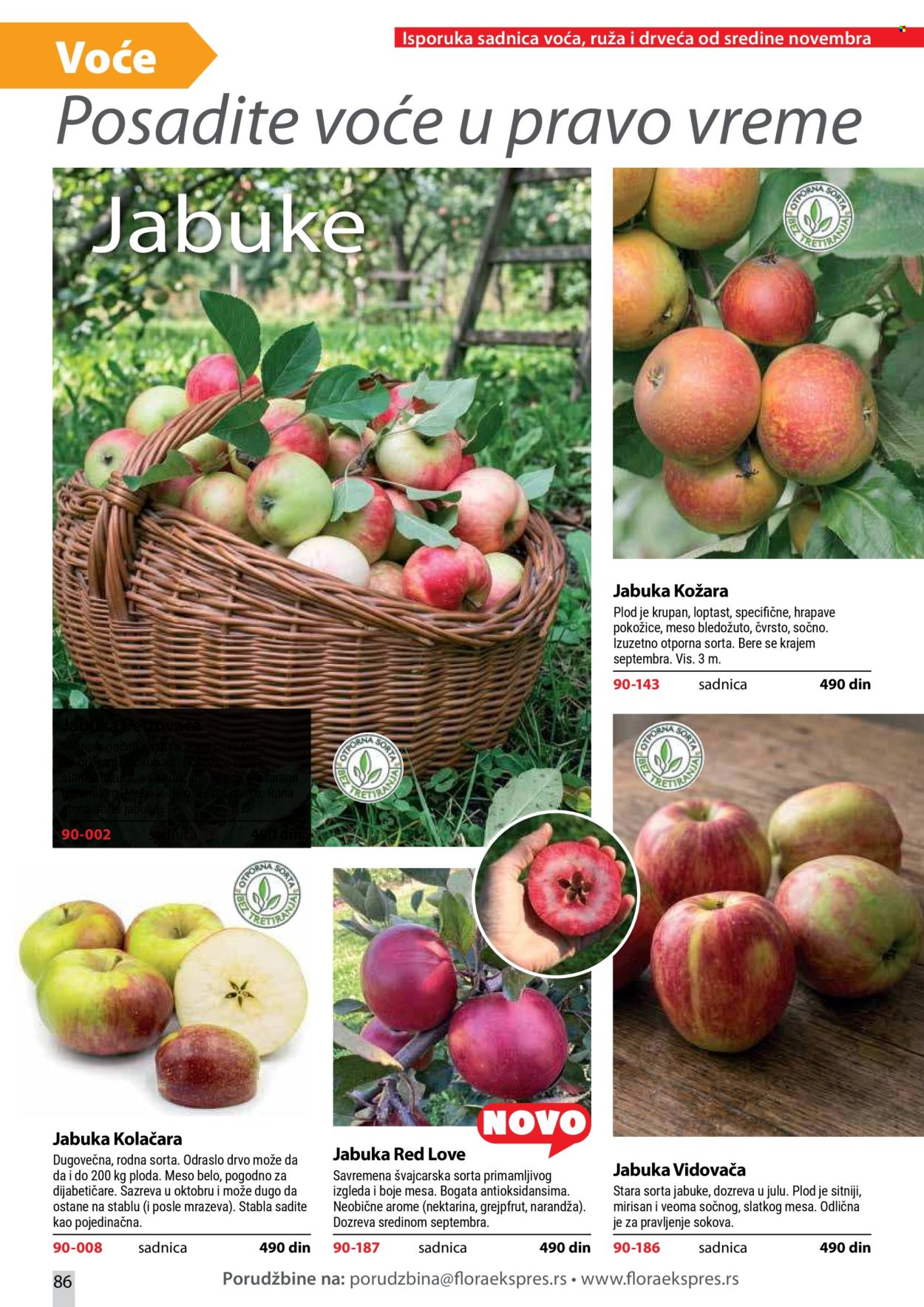 Flora Ekspres katalog . Stranica 86