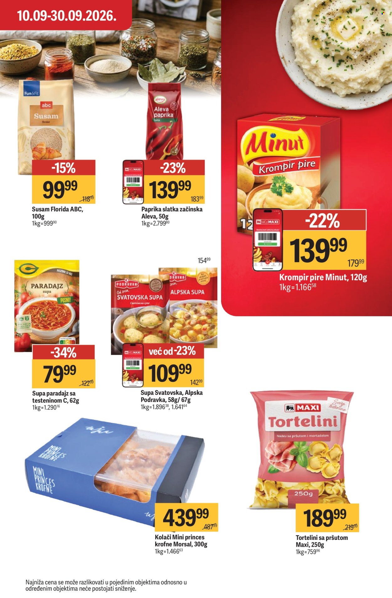 Maxi katalog  - 17.09.2026 - 07.10.2026. Stranica 22