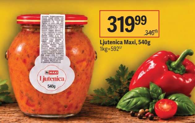 Ljutenica Maxi, 540g