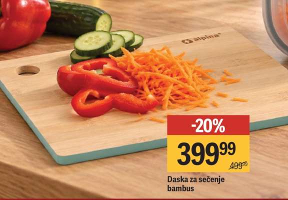 Daska za sečenje bambus