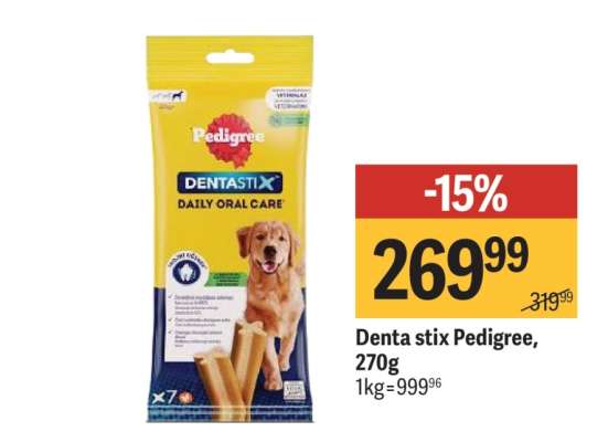 Denta stix Pedigree 270g